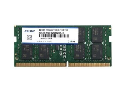ASUSTOR AS-32GECD4 - Module RAM 32Go ECC DDR4 - SODIMM 260 broches