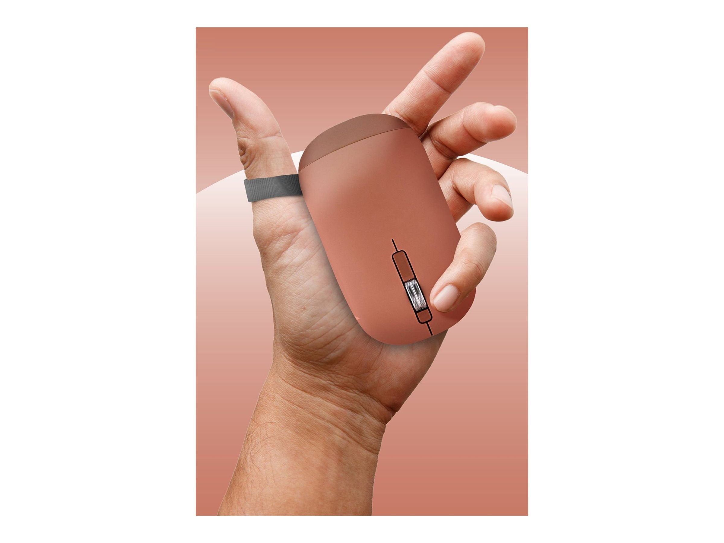 TNB COLOR - Souris sans fil double mode de connexion - rouge