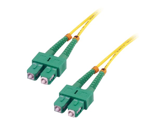 MCL SCAPC duplex singlemode 9/125 OS2 optical fiber - 3m