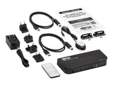 EATON TRIPPLITE 2-Port HDMI/USB KVM Switch 4K 60Hz HDR HDCP 2.2 IR USB Sharing USB 3.0 Cables