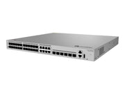HUAWEI S530-24ST4XE 24xGE SFP ports 8 of which are dual-purpose 10/100/1000 or SFP 4x10GE SFP+ ports 2x12GE stack ports 1xAC eKit