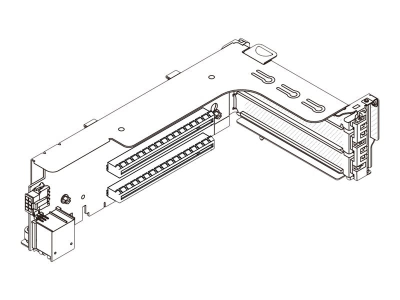LENOVO ThinkSystem V3 2U E/x16/x16 PCIe G4 Riser 1/2 Option Kit