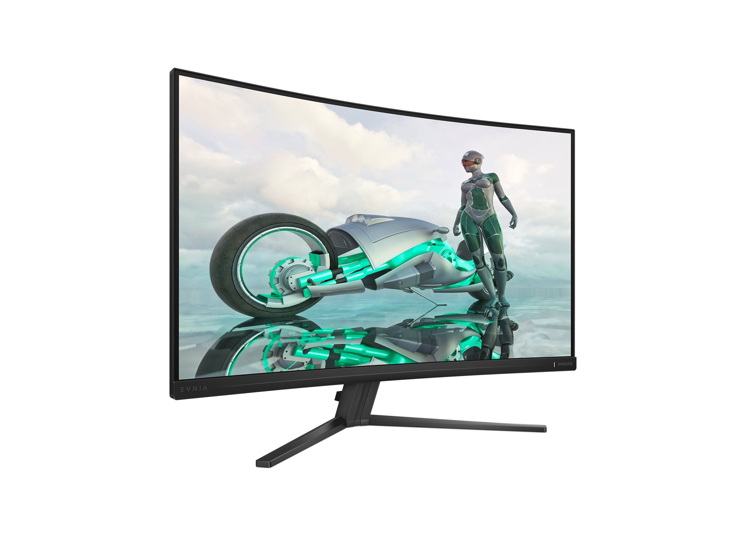 PHILIPS Evnia 3000 32M2C3500L - Ecran Gaming incruvé - 32p - 2560 x 1440 QHD 180 Hz - VA - 300 cd/m² -3500:1 - HDR10 - 2xHDMI DP -