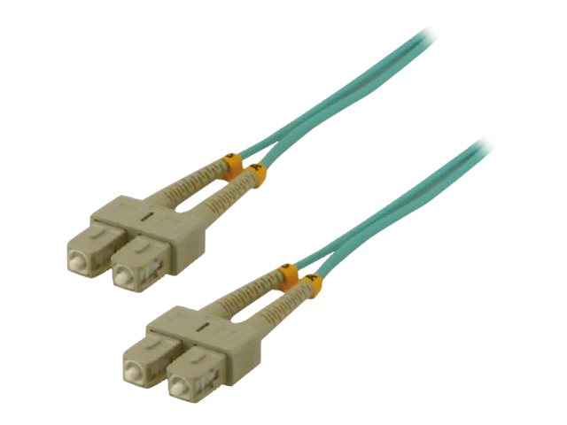 MCL SC/SC Multimode duplex 50/125 OM3 optical fiber - 5m