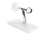 TARGUS Hyper HyperJuice QI2 4 in 1 Charging Stand - White