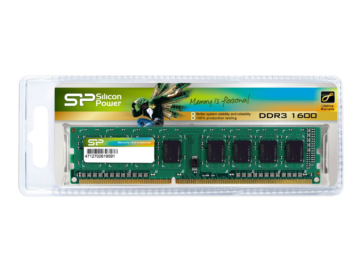 SILICON POWER DDR3 4Go 1600MHz CL11 1.5V