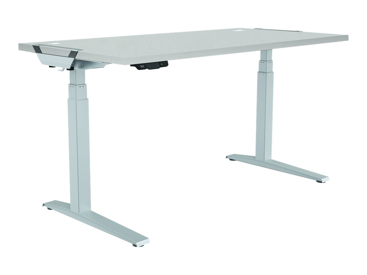 FELLOWES LEVADO PLATEAU SEUL GRIS CLAIR 160CM X 80CM
