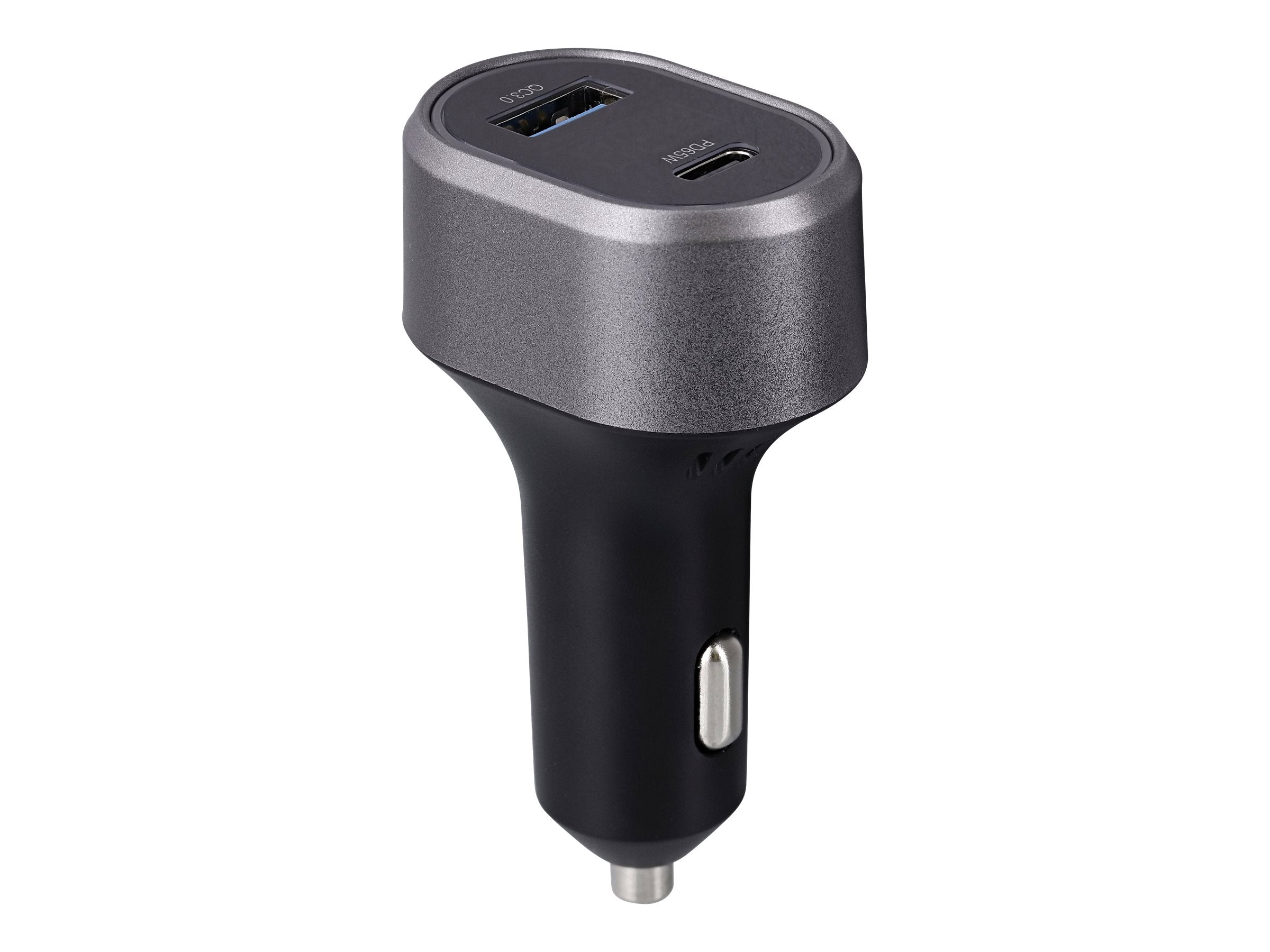 TNB 1x USB and 1x USB-C QC and PD 83W cigarette lighter charger