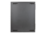EATON TRIPPLITE SmartRack 15U Low-Profile Switch-Depth Wall-Mount Half-Height Rack Enclosure Clear Acrylic Window