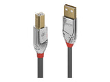 LINDY 7.5m USB 2.0 Type A/B Cable Cromo Line 480Mbit/s