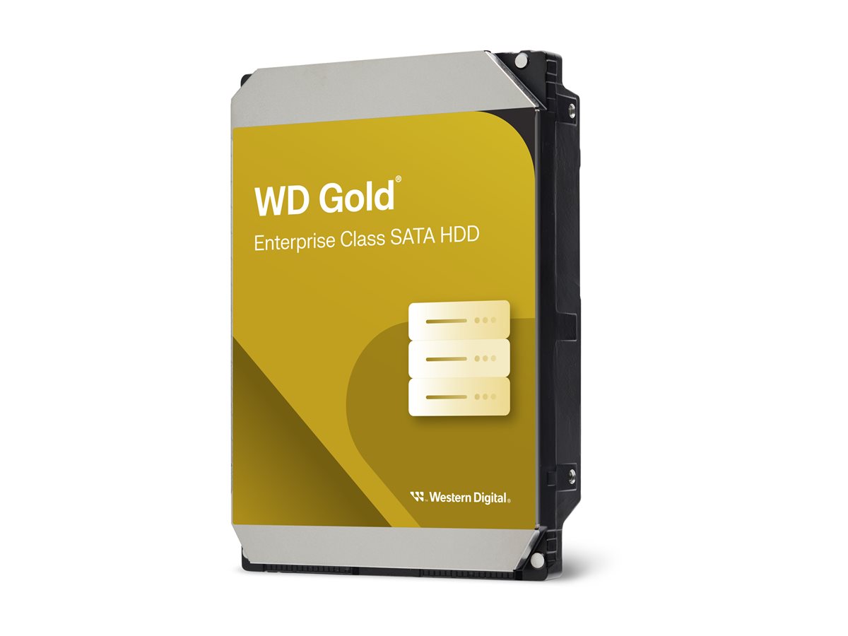 WD Gold 16To HDD 7200rpm 6Gb/s sATA 512Mo cache 3.5p intern RoHS compliant Enterprise Bulk