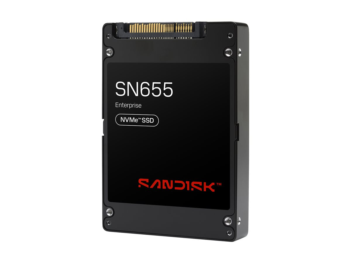 SANDISK Ultrastar DC SN655 NVMe SSD 15.36To PCIe Gen4 U.3 ISE - WUS5EA1A1ESP7E3