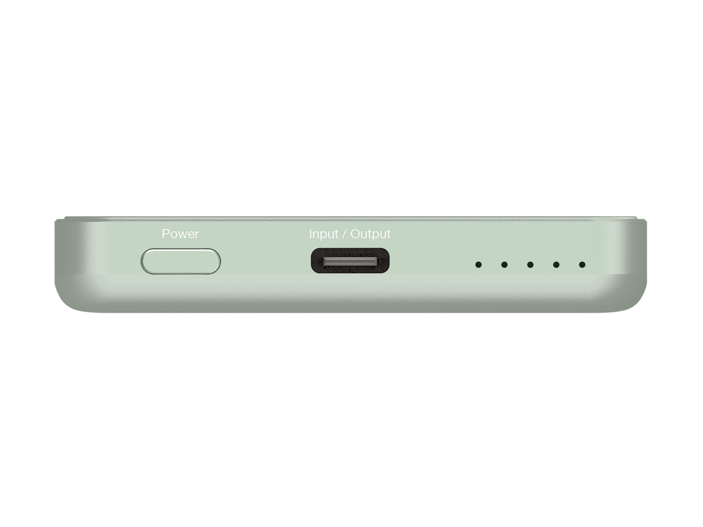 VERBATIM CHARGE N GO ESSENTIALS POWER BANK MAGNETIC WIRELESS 5000MAH GREEN WCF (P)