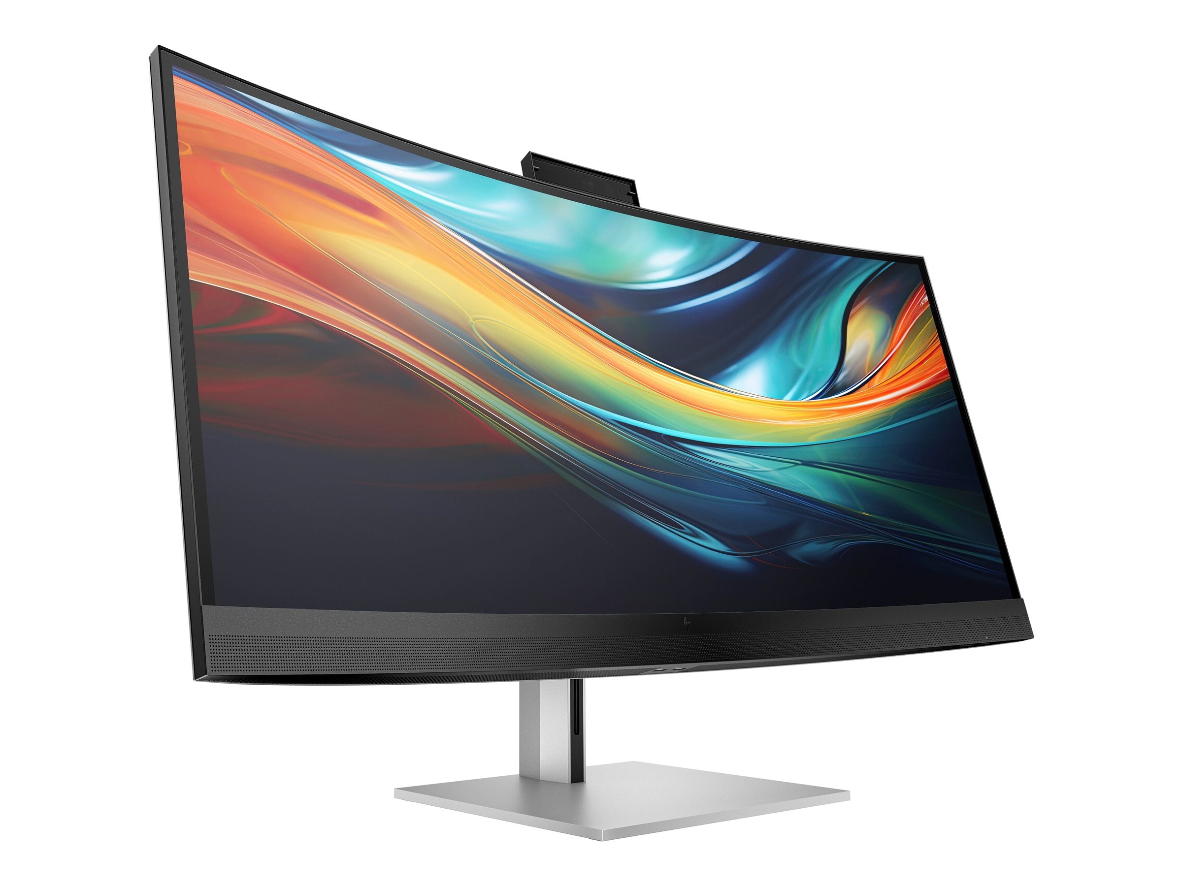 HP Écran de conférence incurvé 5K2K série 7 Pro 740pm avec webcam 4K 39.7p WUHD 5120x2160 USB-C DisplayPort Thunderbolt 3/3/0
