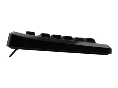 MCL Clavier USB filaire Azerty touches silencieuses – Noir