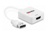 LINDY Convertisseur HDMI vers DisplayPort 4K
