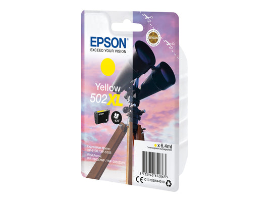 EPSON 1LB Singlepack Yellow 502XL Ink SEC w/s