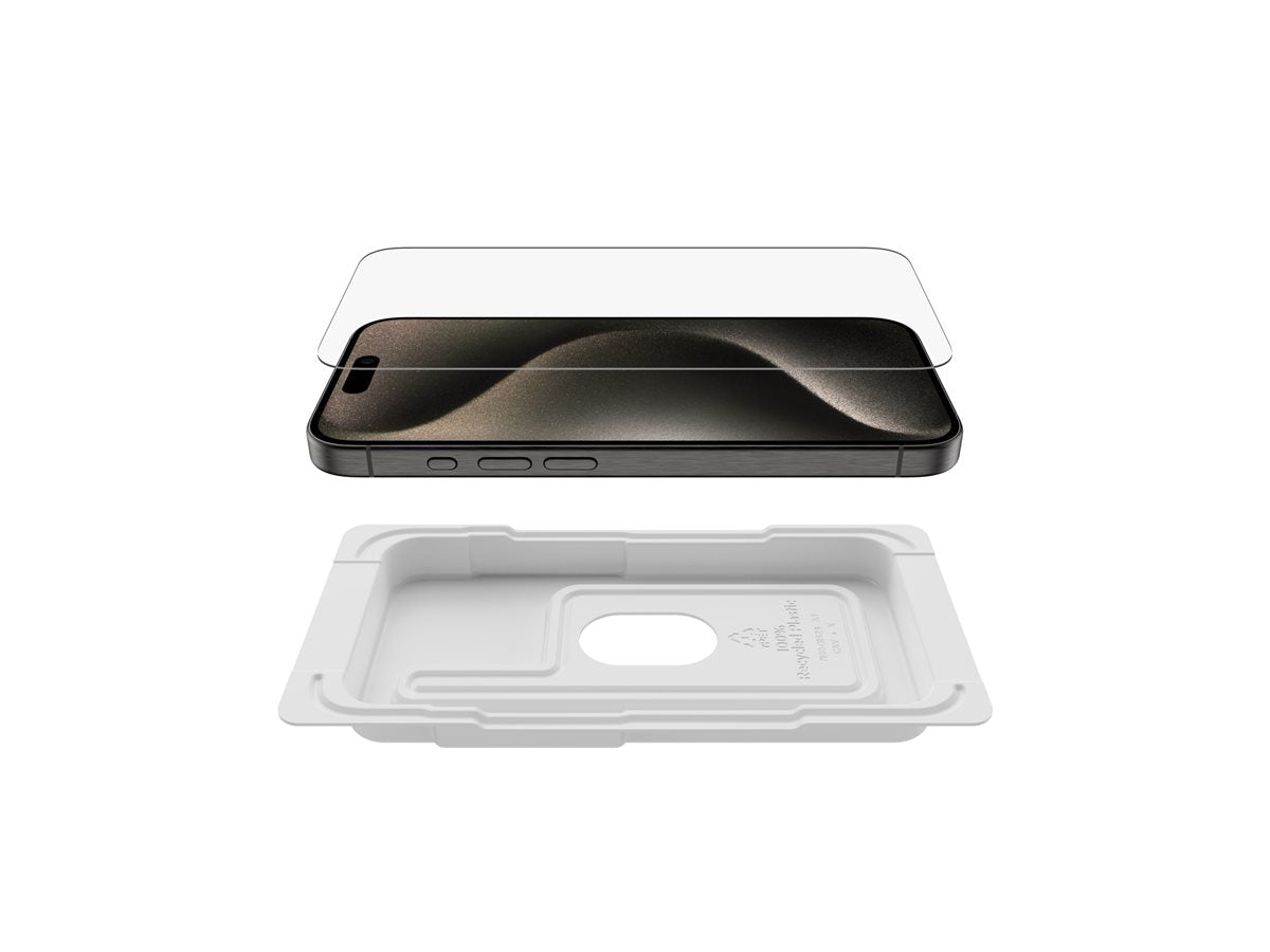 BELKIN ScreenForce Pro UltraGlass2 AM Screen Protection for iPhone 15 Pro