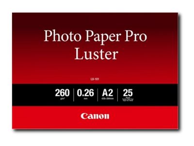 CANON LU-101 A2 photo paper Luster 25 sheets