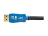 EATON TRIPPLITE DisplayPort 1.4 Cable - 8K UHD 60 Hz HDR HBR3 HDCP 2.2 4:4:4 BT.2020 M/M Black 9 ft. 2.74m