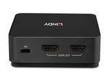 LINDY 2 Port Type C Dual HDMI 4K60 KVM Switch