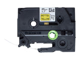 BROTHER FLe-6511 Black on White Flag Tape for Brother P-touch D800W P900W P950NW