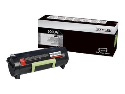 LEXMARK 500XA cartouche de toner noir capacité standard 10.000 pages pack de 1