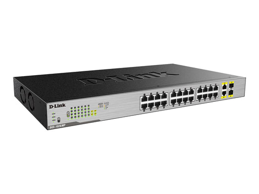 D-LINK 26-Port Layer2 PoE+ Gigabit Switch