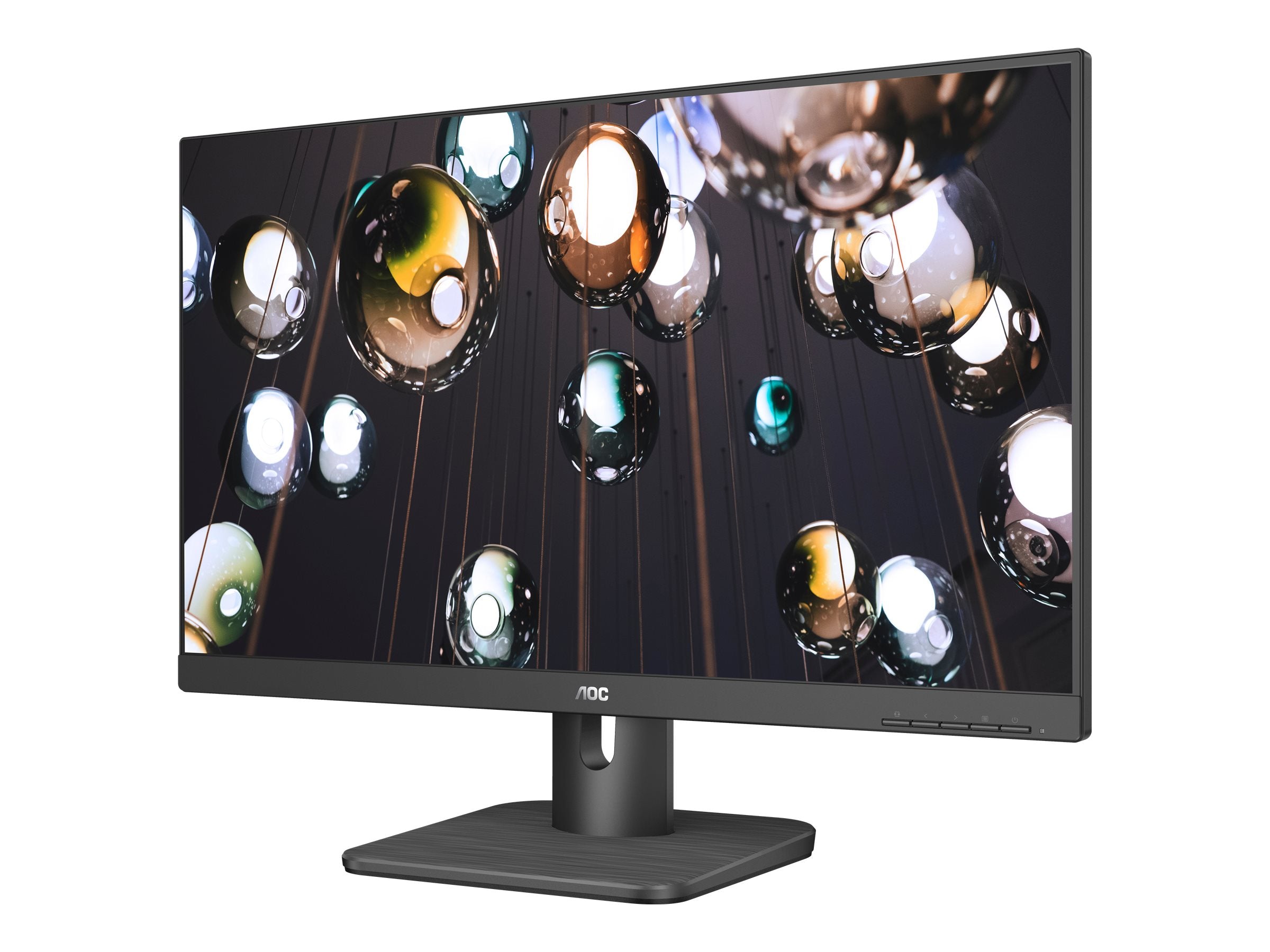 AOC 24E1Q 23.8p - 1920 x 1080 Full HD (1080p) 60 Hz - IPS - 250 cd/m2 - 1000:1 - 5 ms - HDMI, VG DisplayPort - haut-parleurs