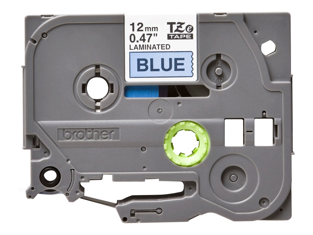 BROTHER P-TOUCH TZE-531 noir sur bleu 12mm