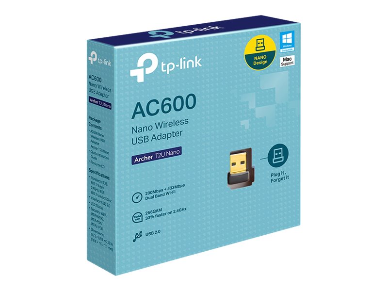AC600 Nano Wi-Fi USB Adapter