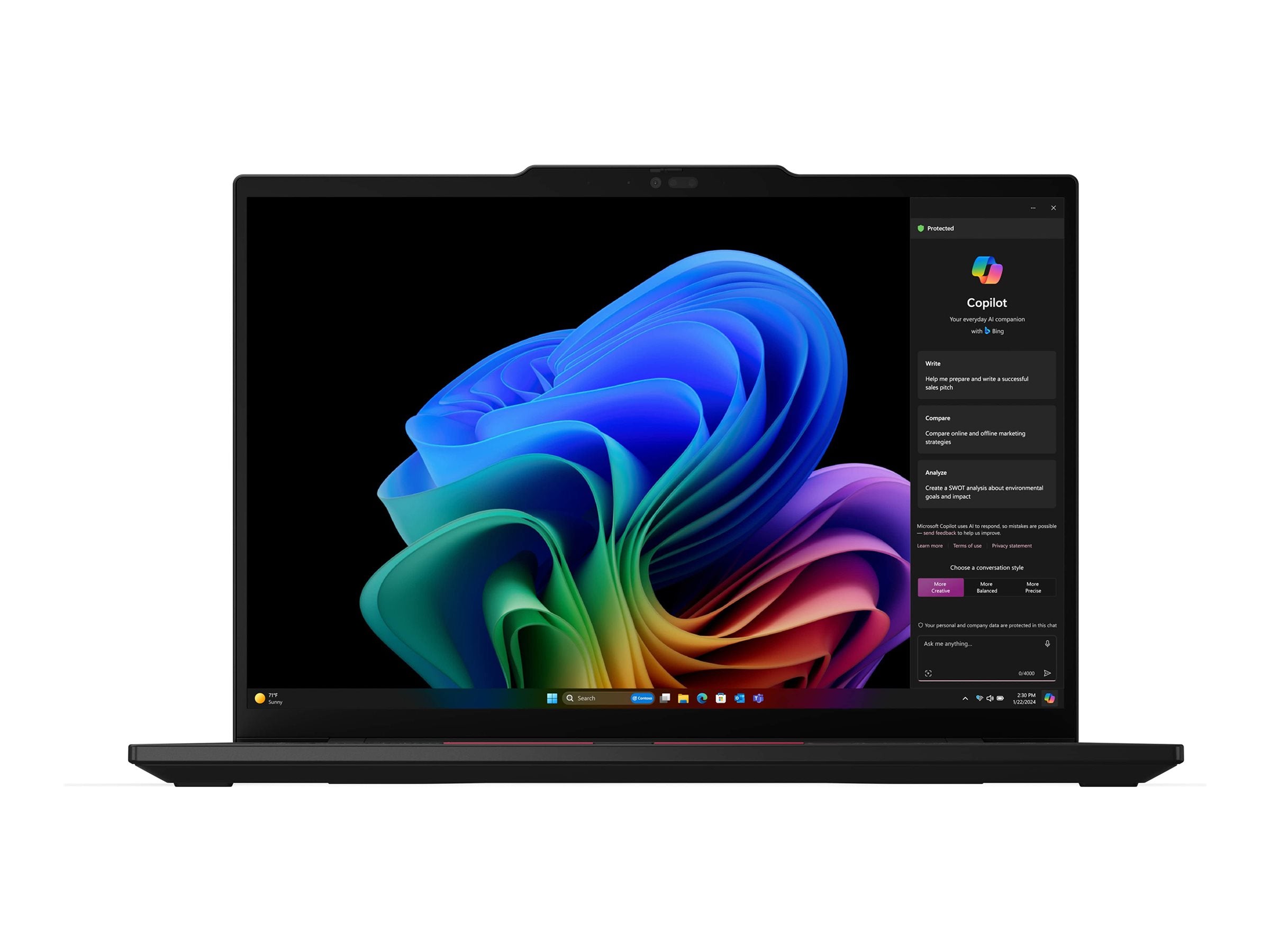 LENOVO ThinkPad - T14s - G6 - 14p WUXGA - Qualcomm - Snapdragon X Elite - W11Pro - 32Go RAM - 1To SSD - Copilot+ PC