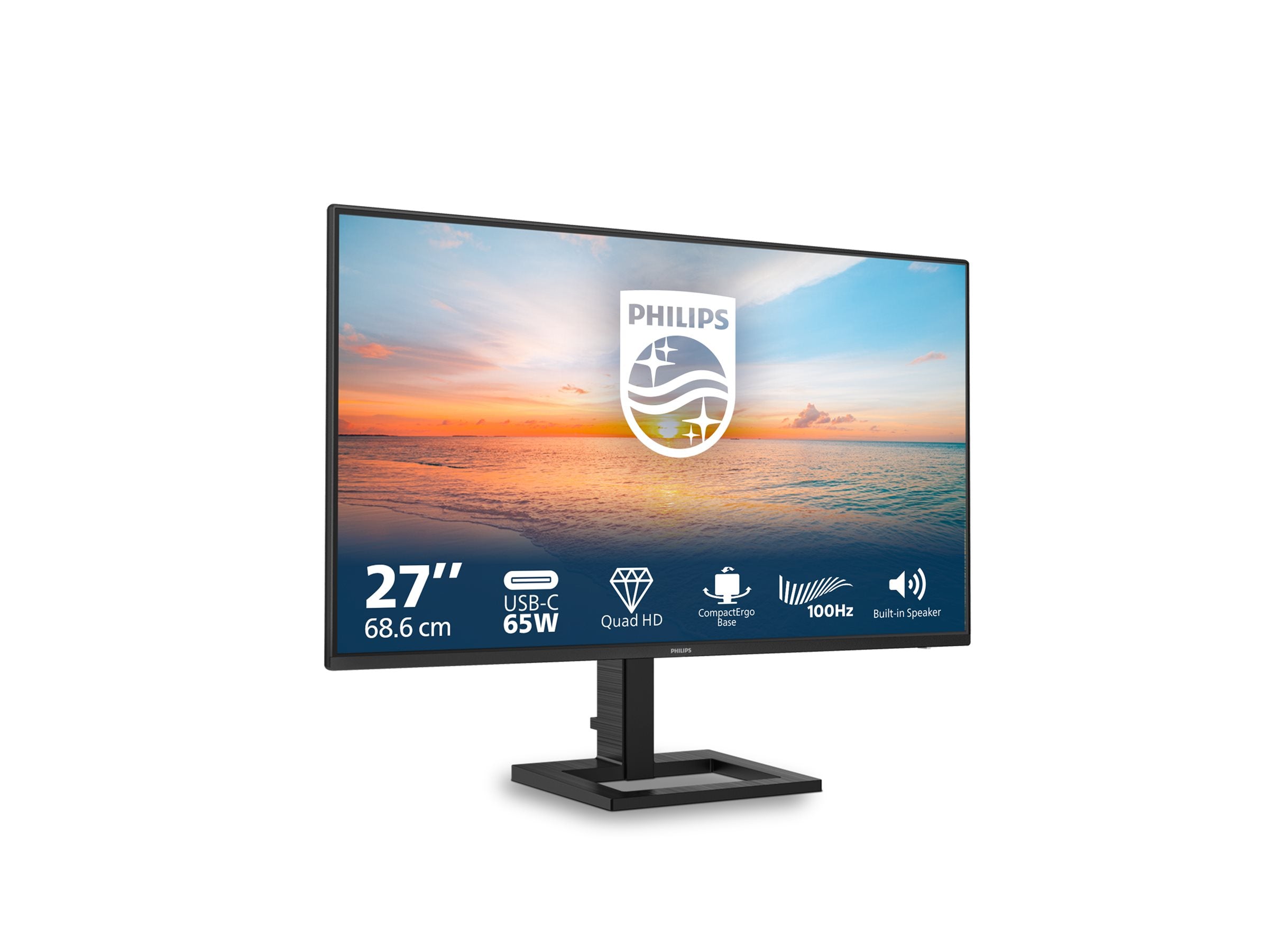 PHILIPS 27E1N1600AE/00 27p 2560x1440 IPS 100Hz HDMI DP USB-C