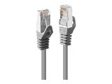 LINDY Cat.6 STP cable grey 1m easy shielded