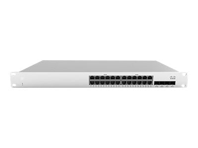 CISCO Meraki MS210-24P 1G L2 Cld-Mngd 24x GigE 370W PoE Switch