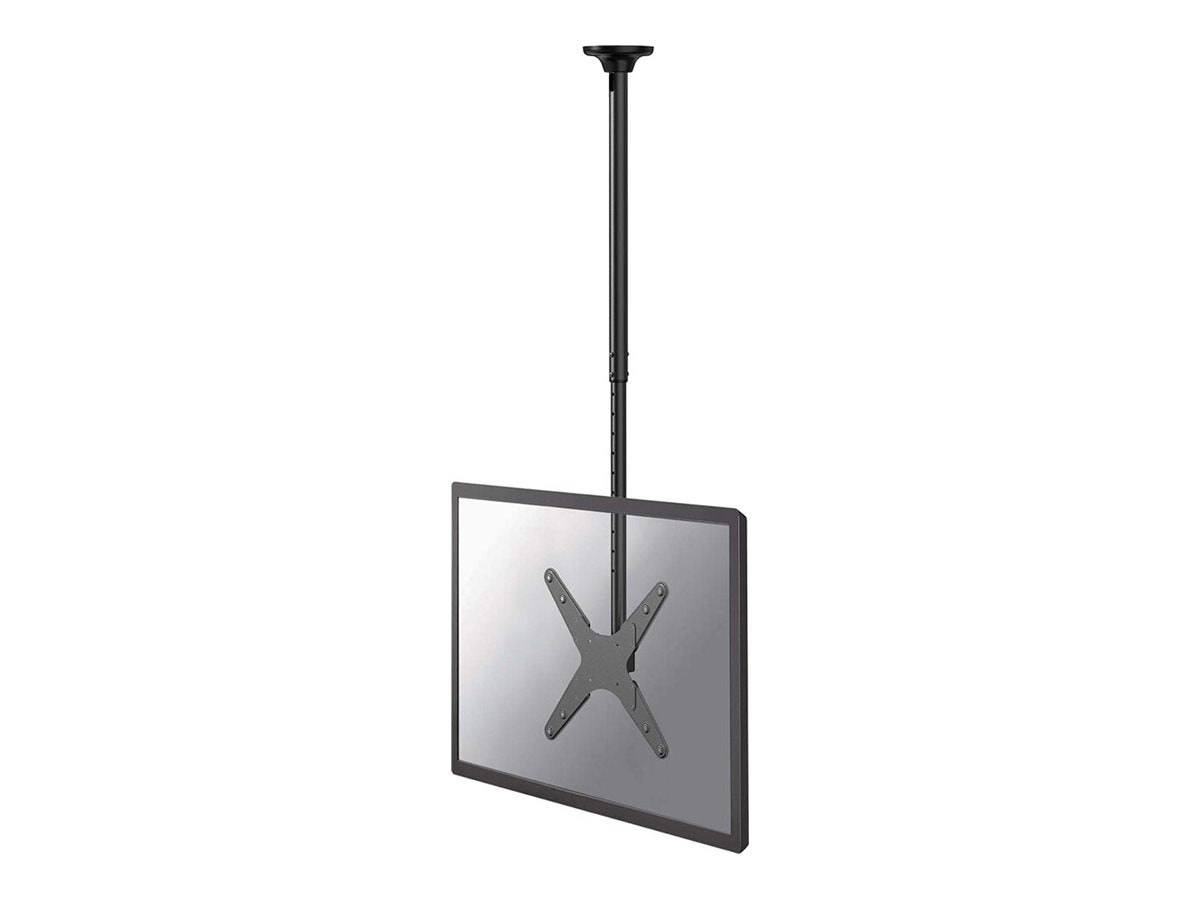 NEOMOUNTS FPMA-C340BLACK Support de plafond pour écran de 32-75p - h 106-156 cm