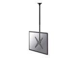 NEOMOUNTS FPMA-C340BLACK Support de plafond pour écran de 32-75p - h 106-156 cm