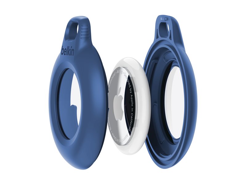 BELKIN Secure Holder - Airtag - Waterproof Keyring - 1 Pack Blue