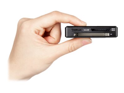 TRANSCEND All-in-1 Multi Memory Card Reader USB 3.0/3.1 Gen 1 Black