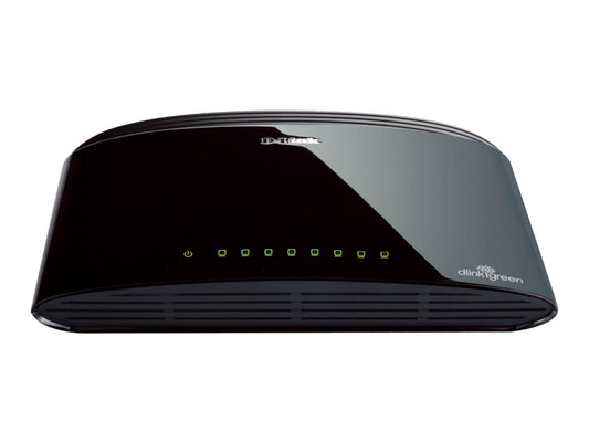 D-LINK Switch 8 Ports RJ45 10/100 MBPS Non Rackable - Non Manageable