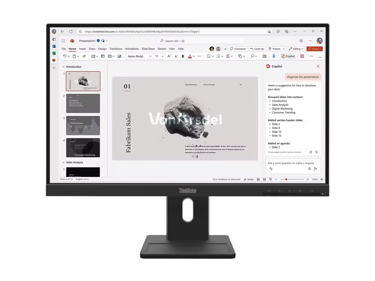 LENOVO ThinkVision E22-40 21.5p IPS FHD 16:9 100Hz 250cd/m2 4ms HDMI DP VGA