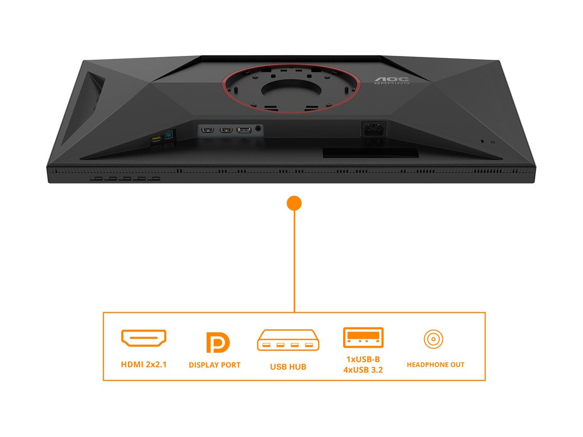 AOC U27G4XM 27p MiniLed UHD Fast IPS 1 ms 160Hz 1200cd/m2 HDMI 2.1 DP USB 3.2 HUB USB