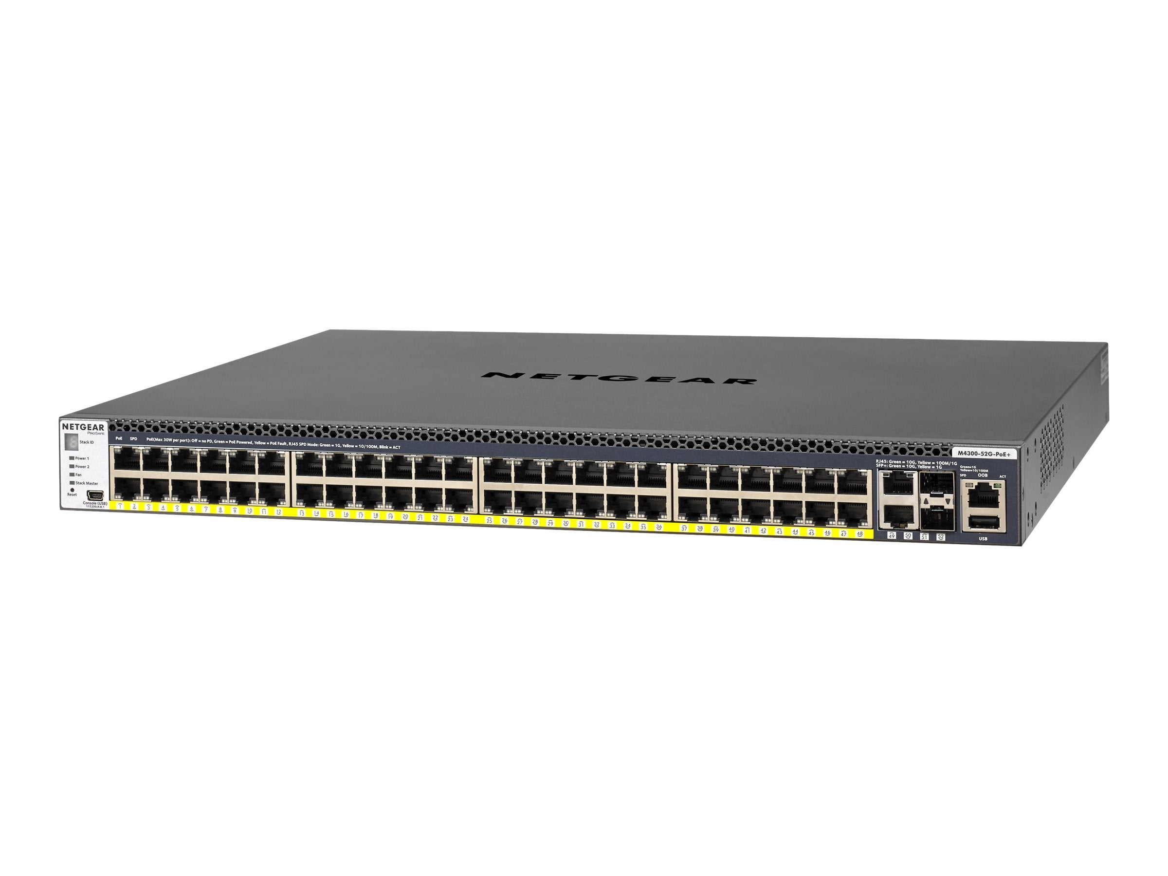 M4300-52G-PoE+550W PSU stackl.mgd.Man