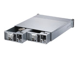 QNAP ES2486dc-2142IT-96G 24-Bay Enterprise ZFS NAS SAS 12G/6G Xeon D-2142IT 96Go RAM 7-LAN 4 SFP+ 3 RJ45 for Each Controller