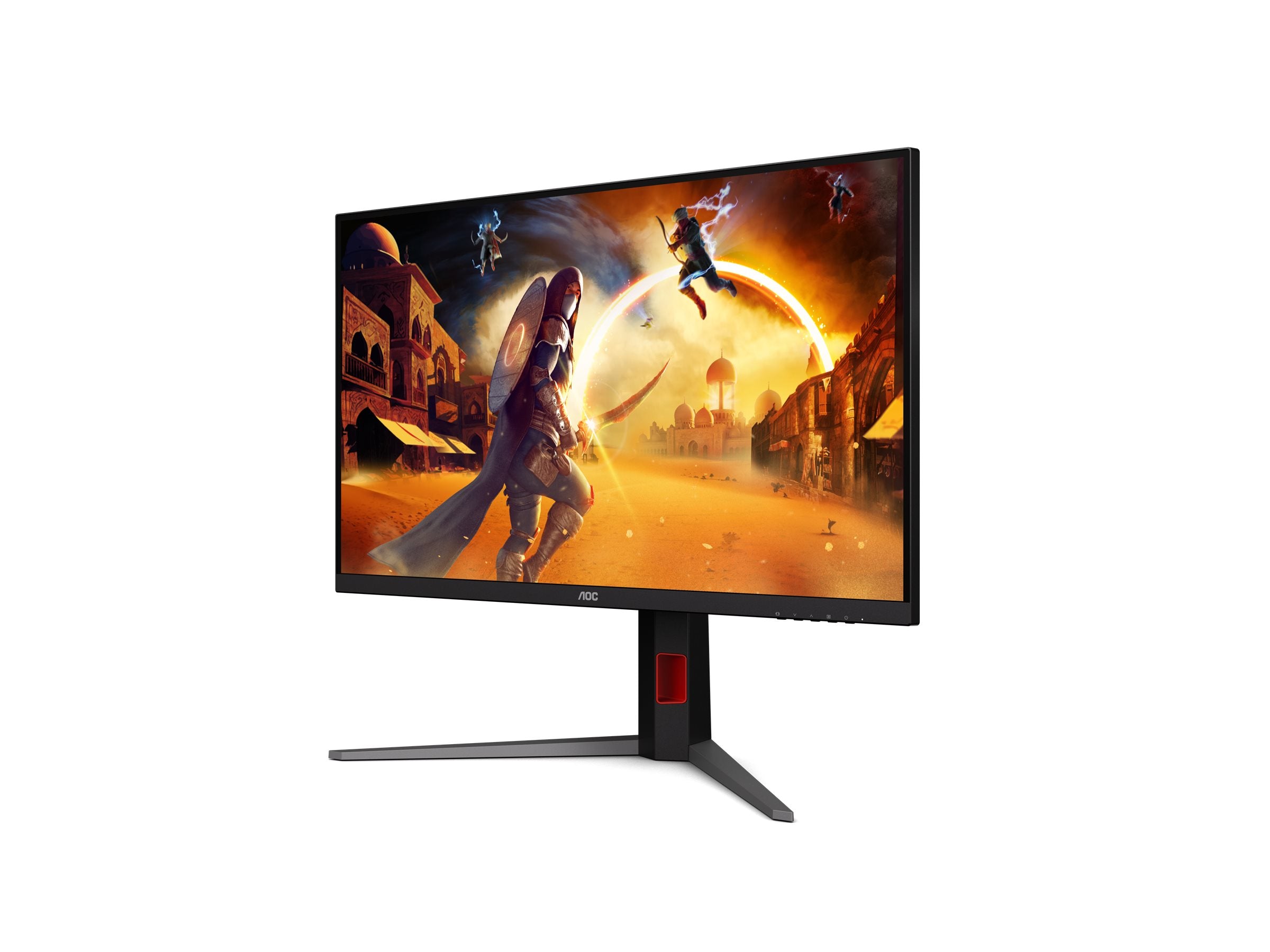 AOC U32G4U Ecran gaming 31.5p 3840x2160 16:9 Fast IPS 160Hz HAS 130mm HDMI x 2x 2.1 DP x 1x 1.4