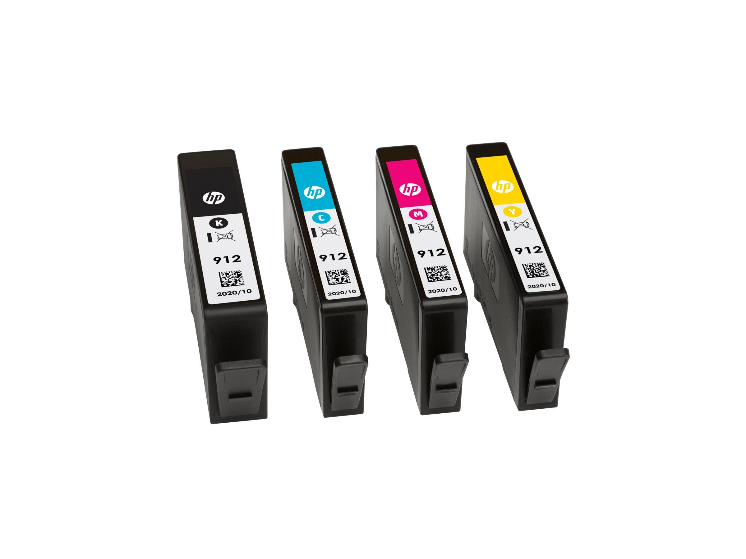 HP 912 CMYK Original Ink Cartridge 4-Pack