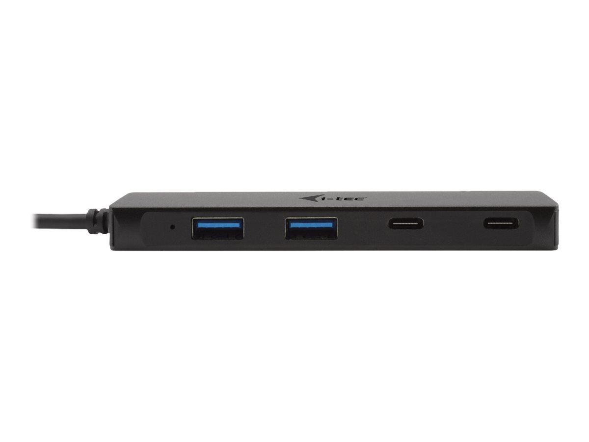 I-TEC USB-C Metal HUB 2xUSB 3.0 2xUSB-C 5Gbps without power adapter ideal for Notebook Ultrabook Tablet PC