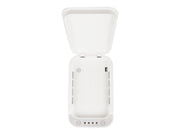 URBAN FACTORY Boitier UV en ABS Blanc Connexion filaire Micro-USB Taille intérieure: 180x100x22mm