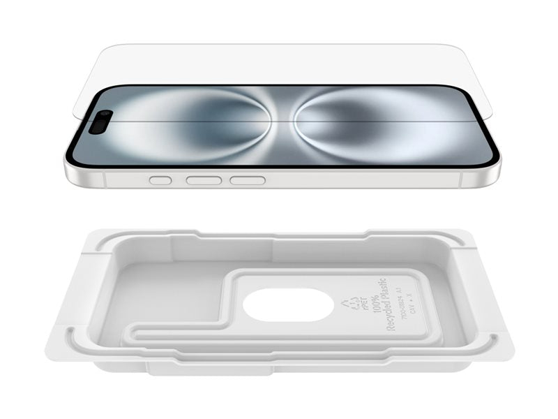 BELKIN ScreenForce Pro UltraGlass2 AM Screen Protector - iPhone 16/15/14 Pro