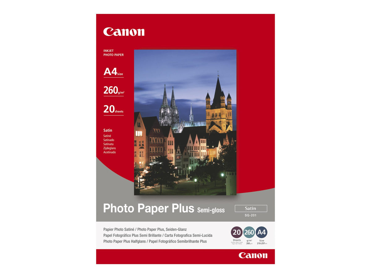 CANON SG-201 semi-gloss 10x15cm 5 feuilles
